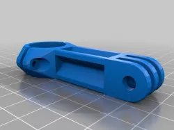 GoPro mount - Triple junction for 20mm