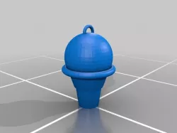 Ice Cream Key Chain