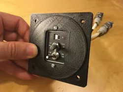 Instrument panel mount adapter for KA-51B