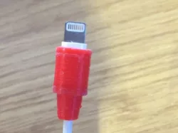 Iphone cable support / strengthener