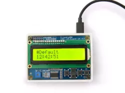 LCD 1602 Keypad for Raspberry Pi, with User Keys & I2C Interface + 3D Printed Housing