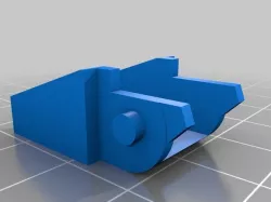 Male Drag Chain with mounts