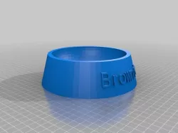 My Customized Fully Parametric Dog / Cat Food Bowl