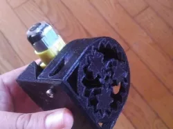 Parametric Peristaltic Pump with Mount