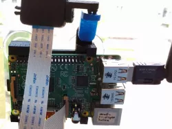 Raspberry Pi + Camera Suction Cup Window Mount