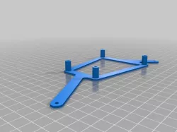 Raspberry pi case standoff support