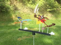 Roadrunner Whirligig