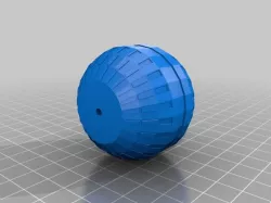Roue sphérique lunaire sable lunar wheel sand rover