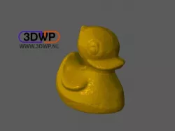 Rubber Ducky (Plastic Duck 3D Scan)
