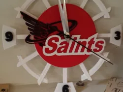 School Logo Clock