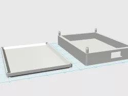 Seagate 1 TB Expansion Drive Space Invader case [ComputerAccessory]