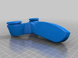 Semi-Tube Slingshot for the right hand (left handed version)