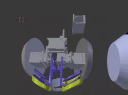 SERVO PITCH YAW AND ROLL FOR ANIMATRONIC ROBOT HEAD.