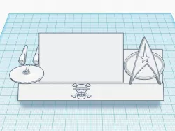 Star Trek name plate