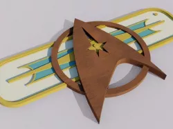 Star Trek: The Wrath of Khan Uniform Badge