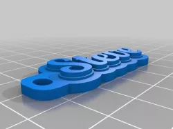 Steve Keychain