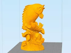 stronghero3d carp over the goal can be transformed into a dragon