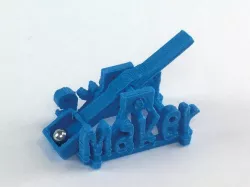Toy Catapult for Maker Faire