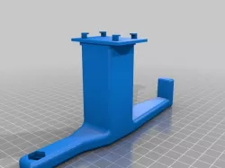 universal headrest holder (plate mount)
