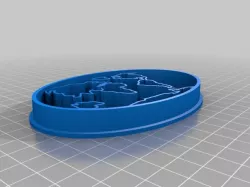 World Map Cookie Cutter