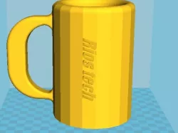 3D drinking Mug