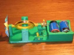 A Simple Direct Current Electric Motor