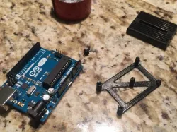 Arduino uno mini breadboard riser