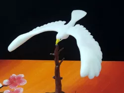 Balancing Bird With Tree Stand