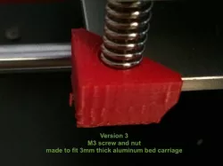 Bed Leveling Corner