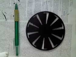 Blade for optical chopper (customizable)