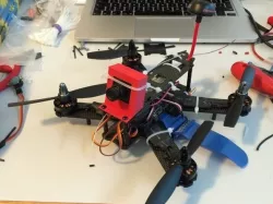 Camera mount for QAV 210mm Quadcopter