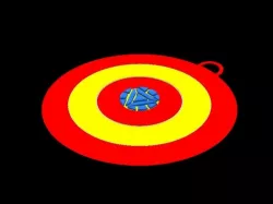 Captain Iron Mans Shield keychains
