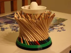Colored Pencil Carousel