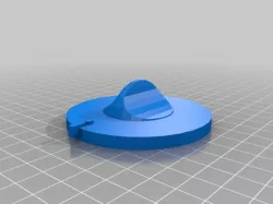 Crude replacement knob for a GE gas dryer.