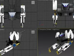 Cyborg Knight with arms & hands