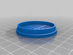 Cylindrical desiccant holder