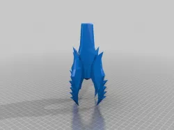 Daedric Mace Head from Skyrim