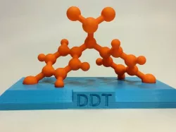 DDT Molecular Model