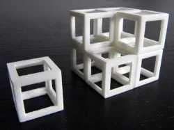 Eight cubes