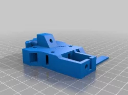 Felix Printer Baseplate for E3D-Hotend-Holder