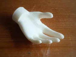 Hand on a Base - Sculpted Blender Model