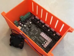 Hanging enclosure for MKS RAMPS 1.4 for Cyclone PCB factory