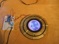 InMoov Neo Pixel Ring Arc Reactor Logo