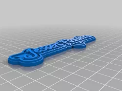 Jessen Figueira Customized Multiline Tag or Keychain