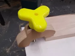 Jig knob for 3/8" bolt