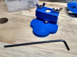 Kossel Delta 200mm Round Bed Clamps, FSR Compatible