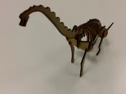 Lasercut Brachiosaurus