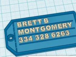 Luggage ID Tag
