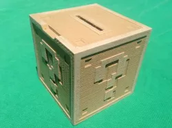 Mario Question Block Coin Bank