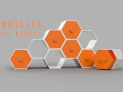 Modular Hex Drawers